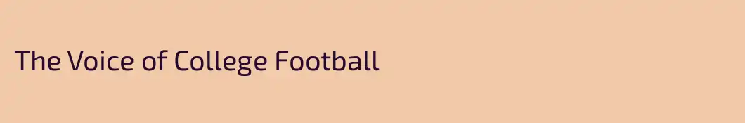 The Voice of College Football